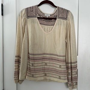 Lucky brand Boho style shirt